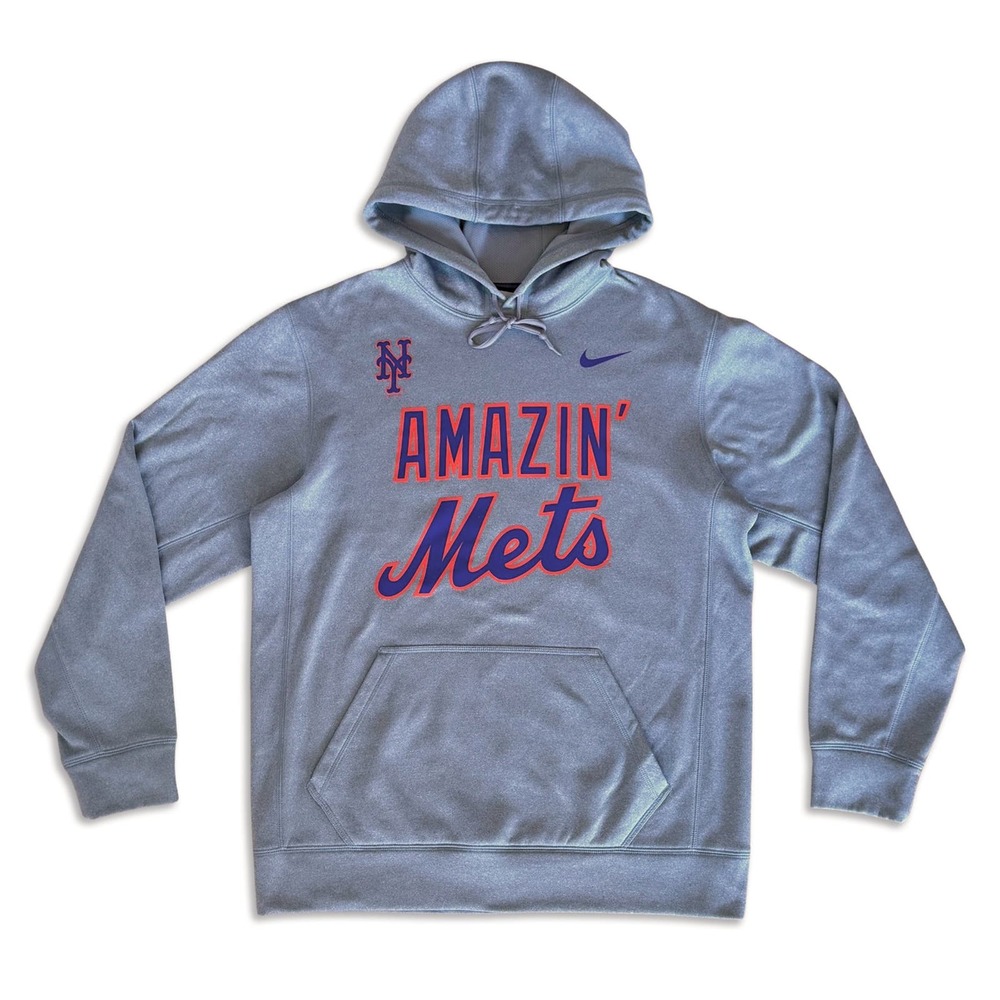 MLB Amazin’ METS Nike Men’s Hooded Sweatshirt